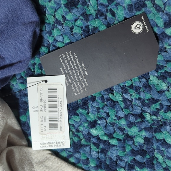 Volcom Raglan Henley Tee XL/14Y - Picture 12 of 13